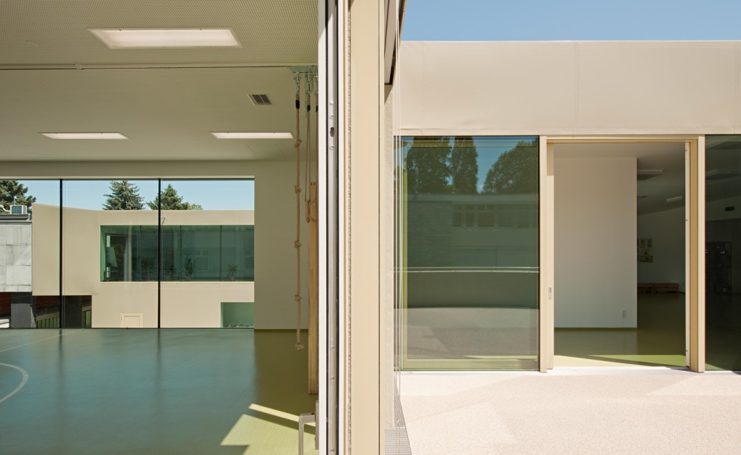 Turnhalle Kindergarten/Hort Korefschule Linz