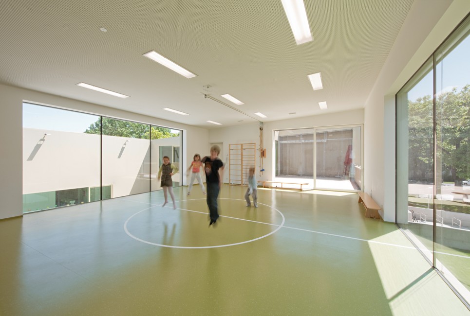 Turnhalle Kindergarten/Hort Korefschule Linz