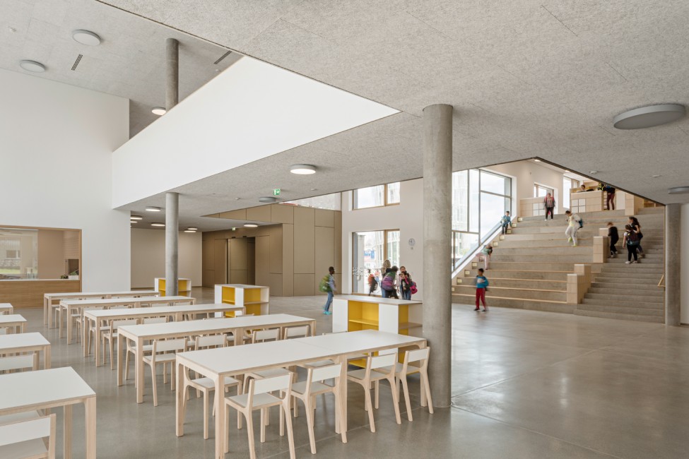 Schulhalle Volksschule Smart City Graz