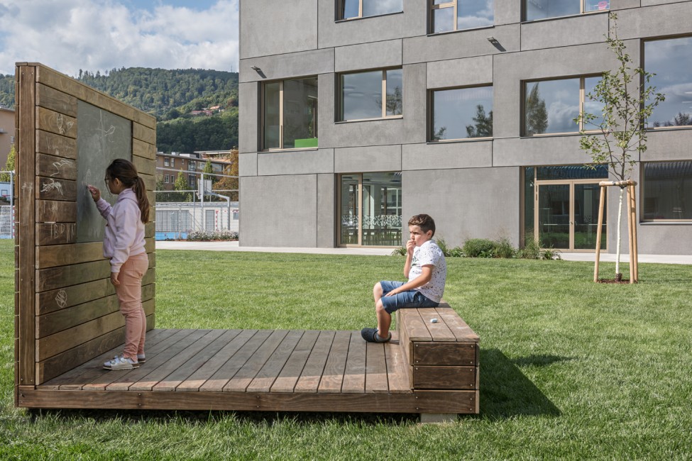 Pausenwiese Volksschule Smart City Graz